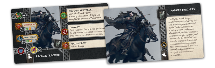 A Song Of Ice & Fire: Tabletop Miniatures Game - Ranger Trackers