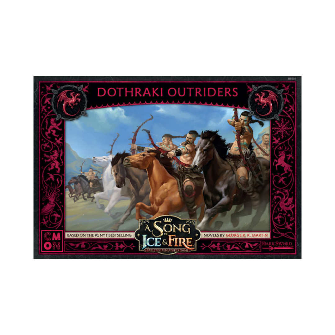 A Song Of Ice & Fire: Tabletop Miniatures Game - Dothraki Outriders