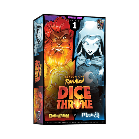 Dice Throne: Season 1 Rerolled Box 1 - Barbarian V. Moon Elf