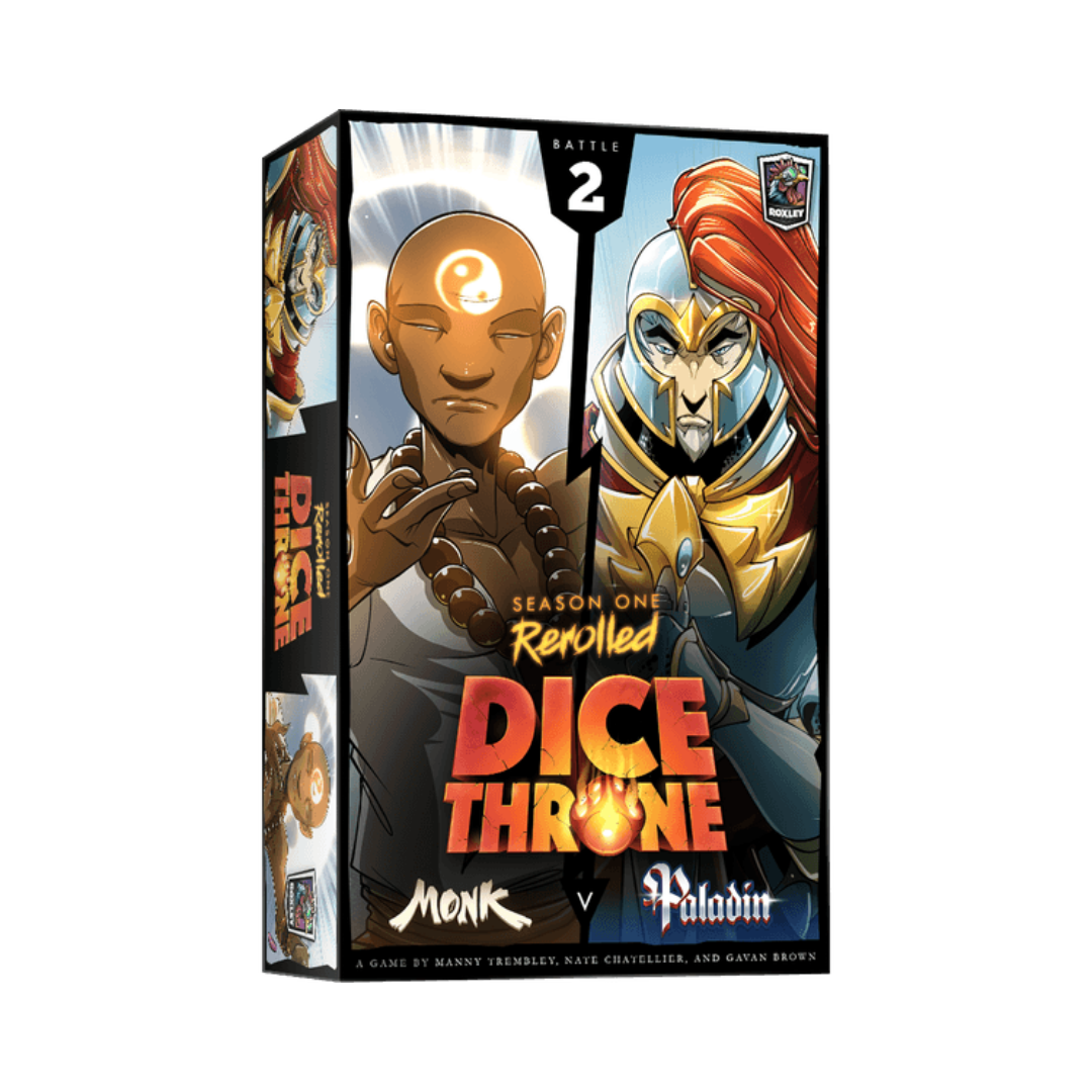 Dice Throne: Season 1 Rerolled Box 2 - Monk V. Paladin