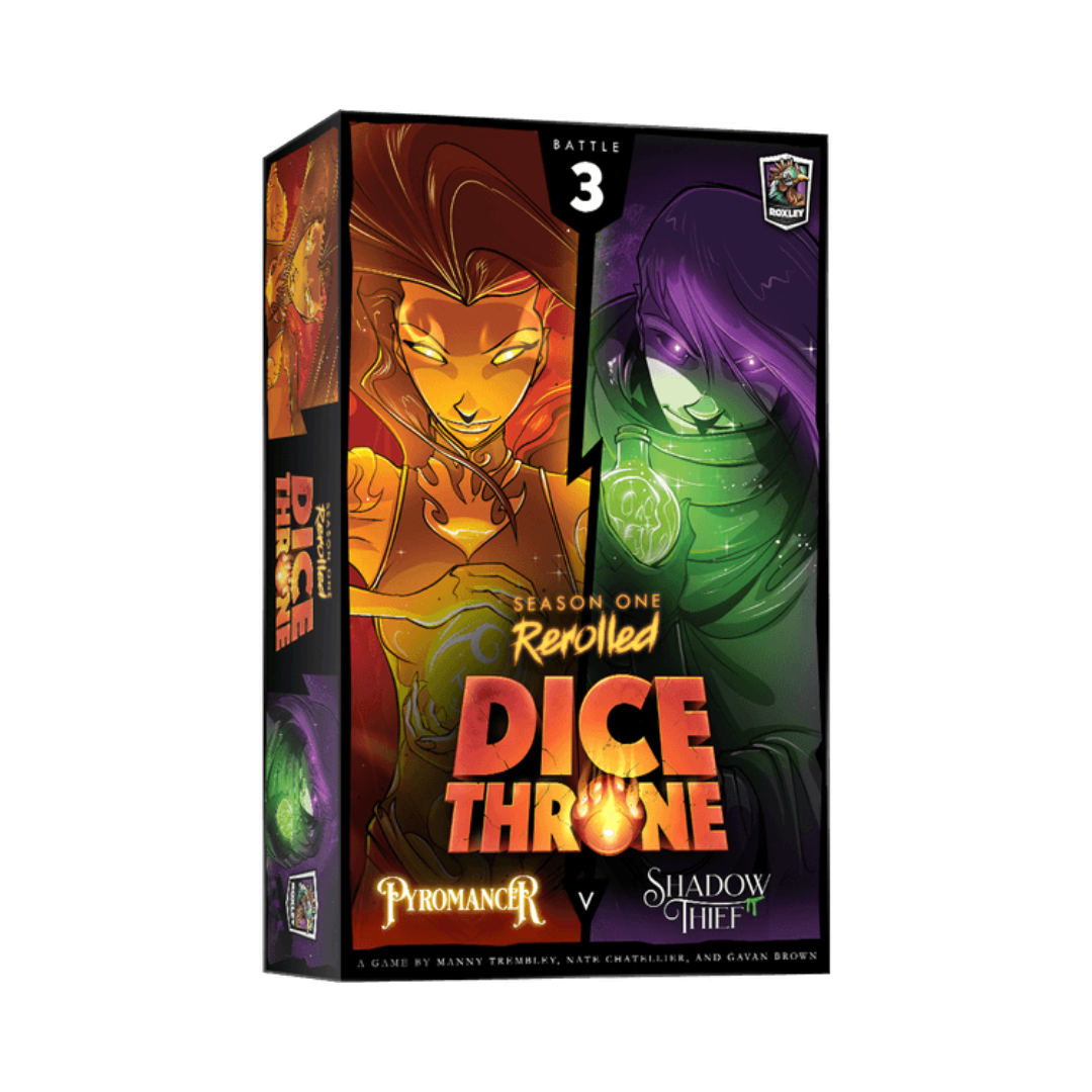 Dice Throne: Season 1 Rerolled Box 3 - Pyromancer V. Shadow Thief