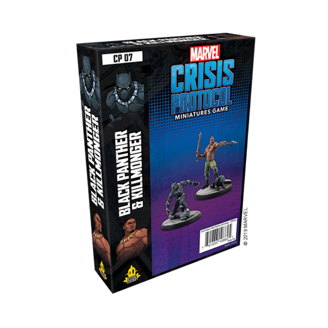 Marvel Crisis Protocol: Miniatures Game - Black Panther & Killmonger