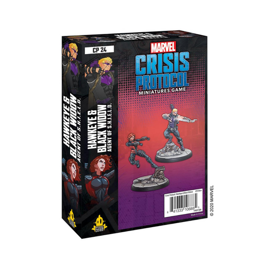 Marvel Crisis Protocol: Miniatures Game - Hawkeye & Black Widow