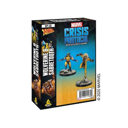 Marvel Crisis Protocol: Miniatures Game - Wolverine & Sabretooth