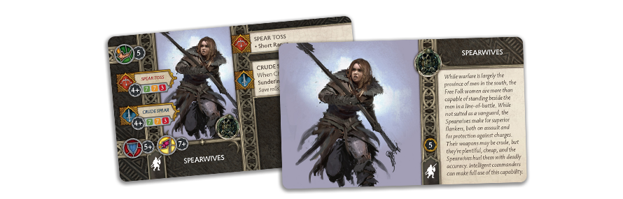 A Song Of Ice & Fire: Tabletop Miniatures Game - Spearwives