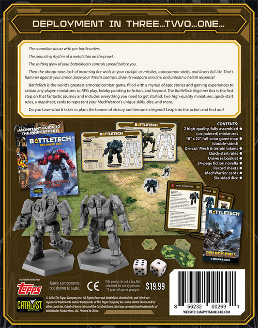 BattleTech: Beginner Box (Merc Cover)