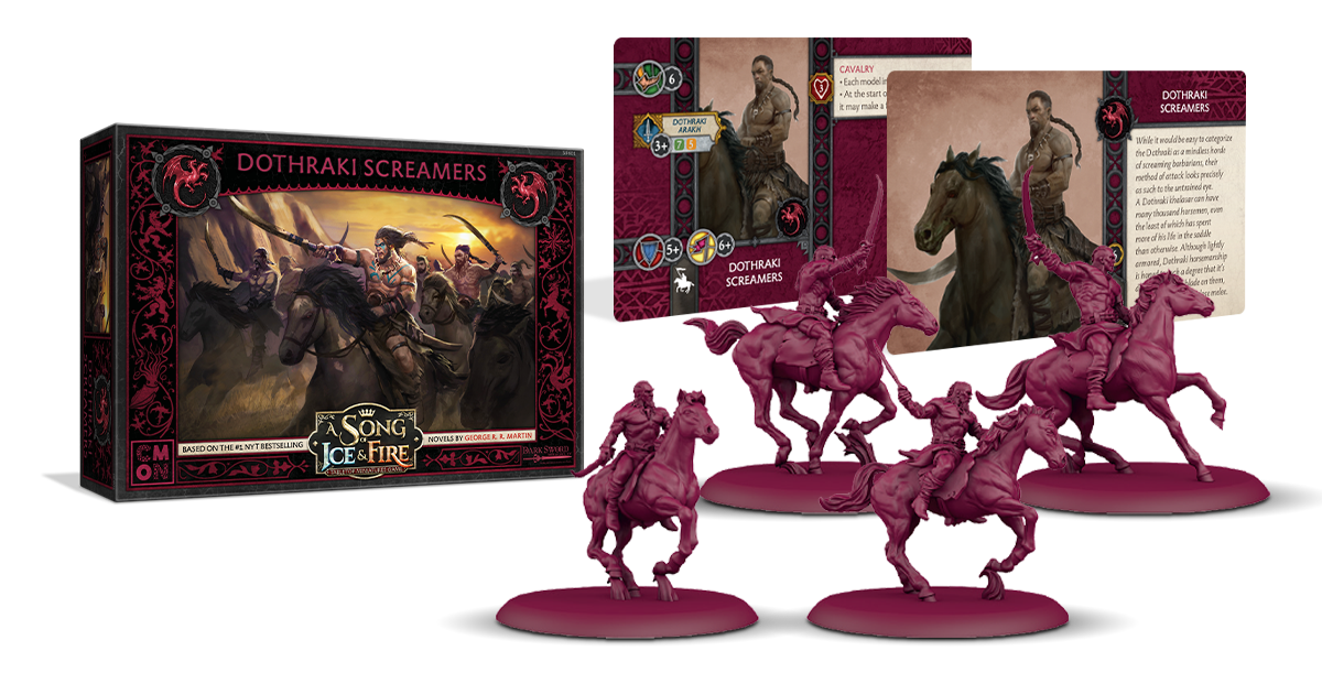 A Song Of Ice & Fire: Tabletop Miniatures Game - Dothraki Screamers