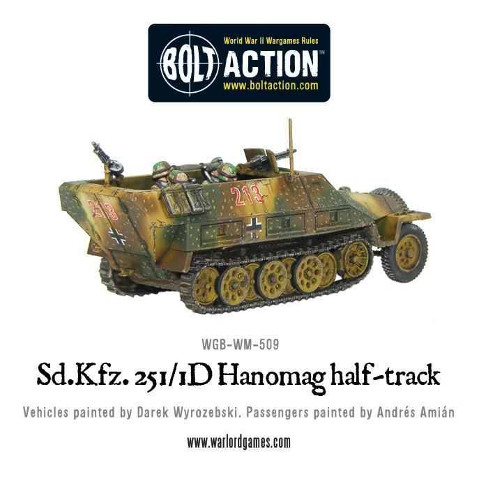 Bolt Action: Sd.Kfz 251/1 Ausf D Hanomag