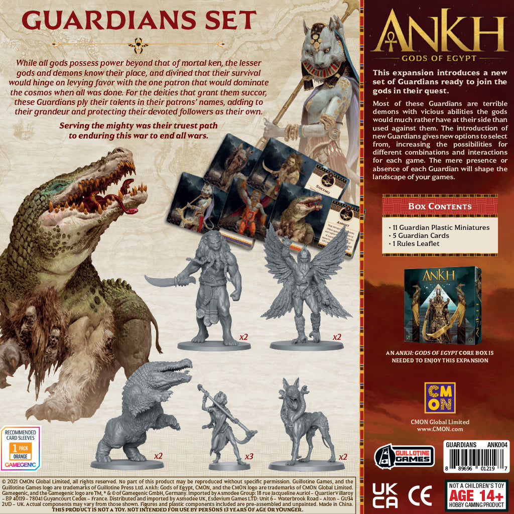 Ankh: Gods Of Egypt - Guardians Set