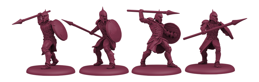 A Song Of Ice & Fire: Tabletop Miniatures Game - Unsullied Pikemen