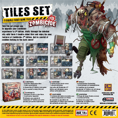 Zombicide: 2nd Edition - Tiles Set